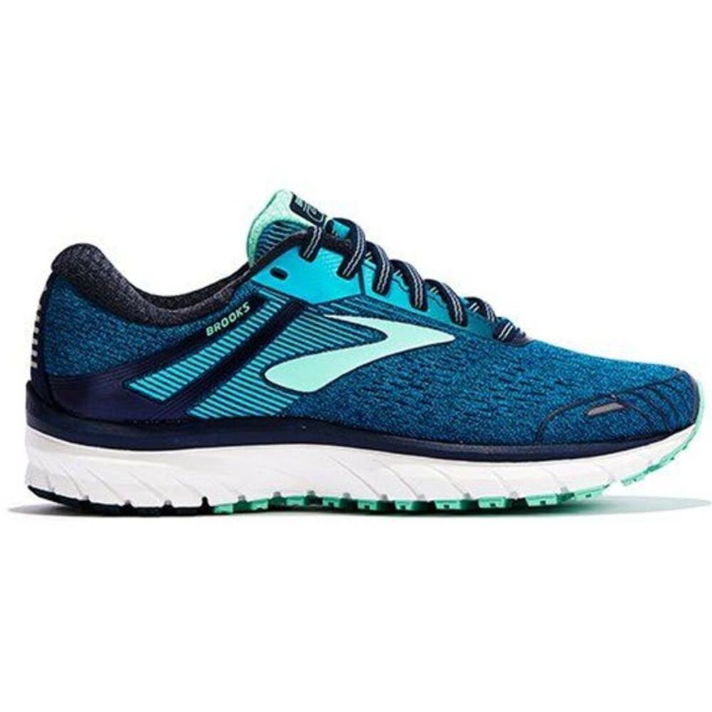 Brooks Adrenaline GTS 18 Road Running Shoes Lace Up Low Top Comfort Blue 7D